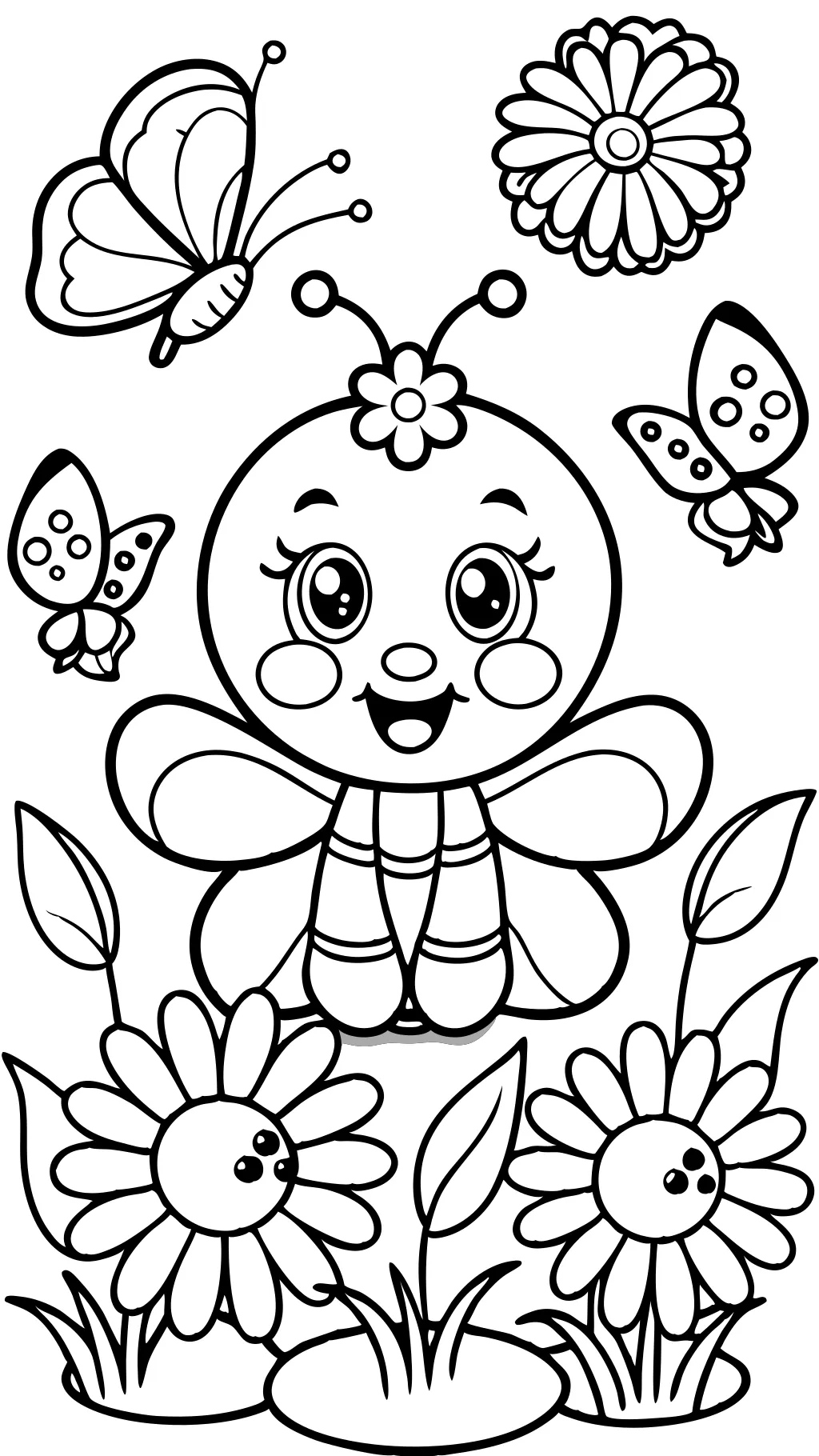 coloring pages spring printable